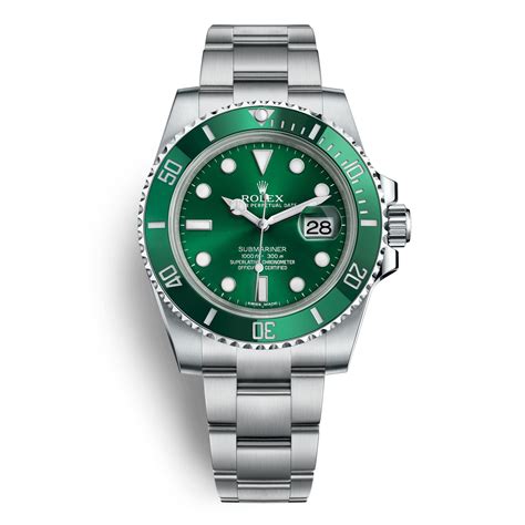 rolex submariner green dial hulk|rolex submariner date prezzo.